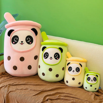 Kawaii Boba Panda Plushie