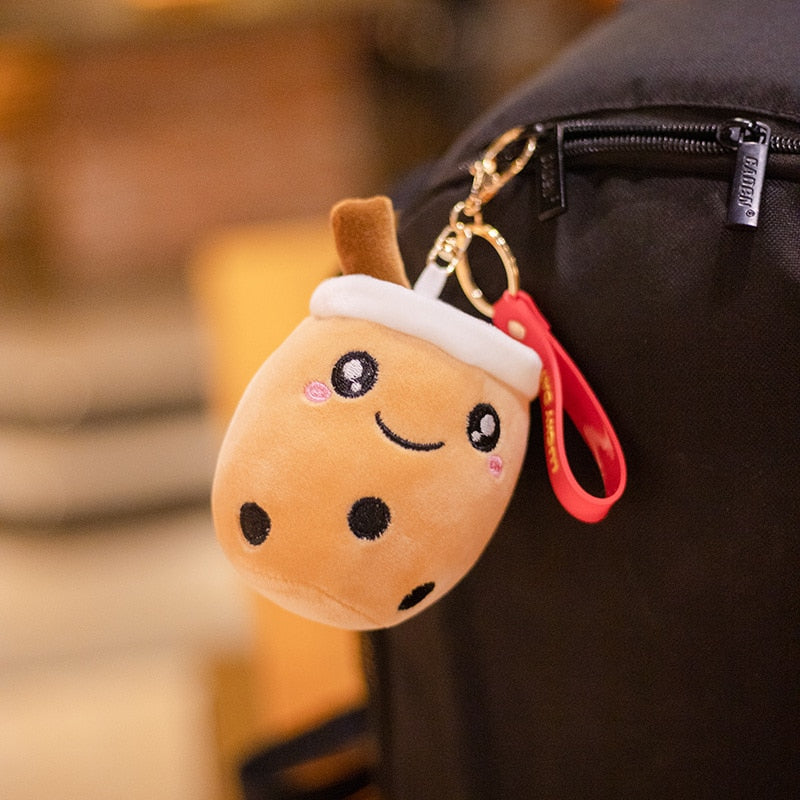 Kawaii Boba Tea Keychain