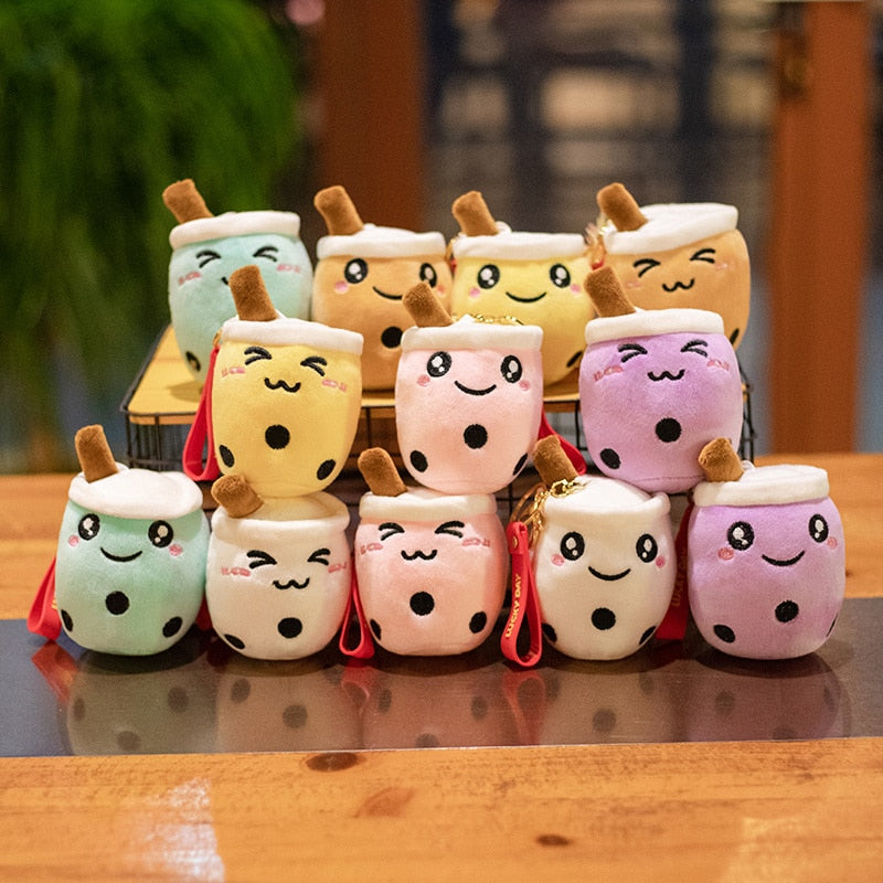 Kawaii Boba Tea Keychain