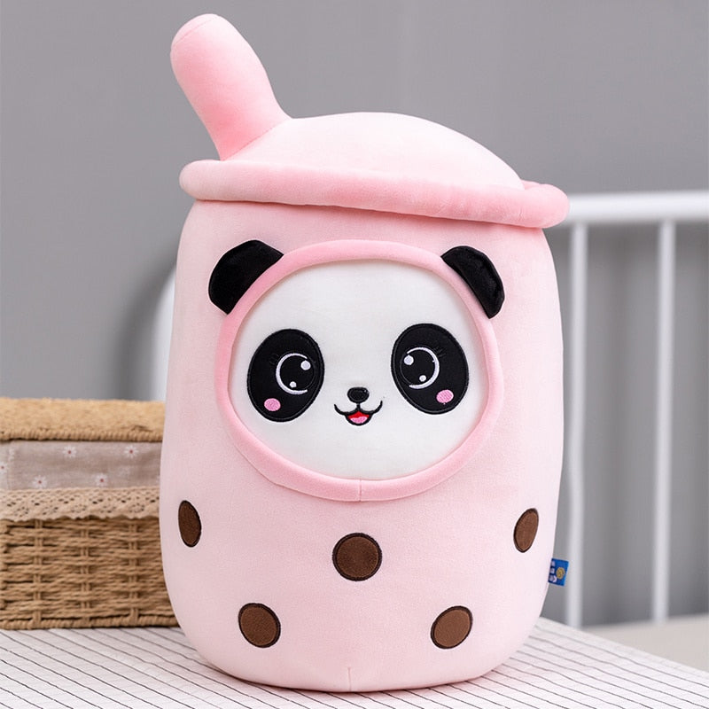 Kawaii Boba Panda Plushie