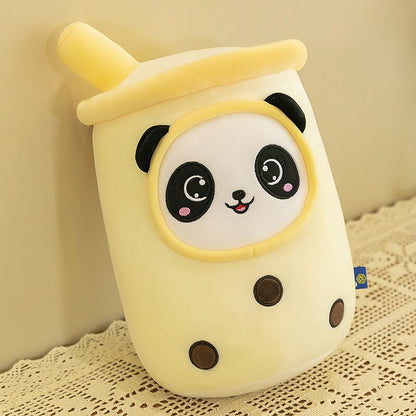 Kawaii Boba Panda Plushie