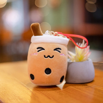 Kawaii Boba Tea Keychain