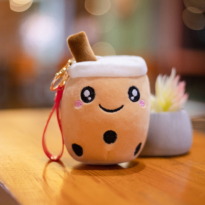 Kawaii Boba Tea Keychain