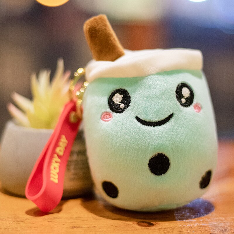 Kawaii Boba Tea Keychain