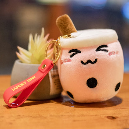 Kawaii Boba Tea Keychain