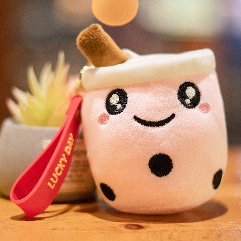 Kawaii Boba Tea Keychain