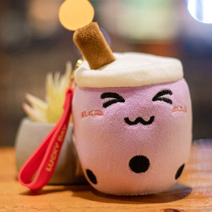 Kawaii Boba Tea Keychain