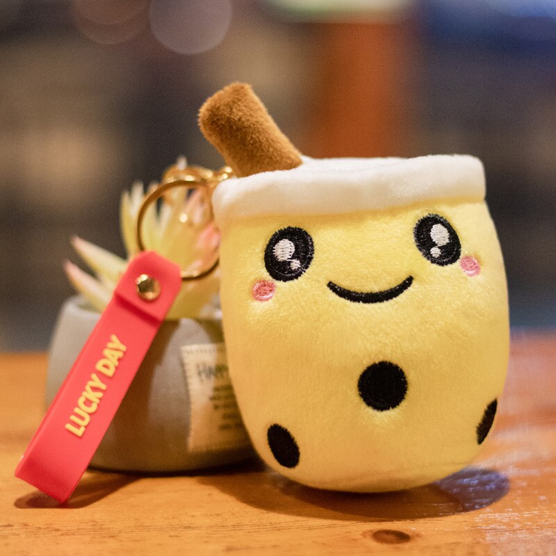 Kawaii Boba Tea Keychain
